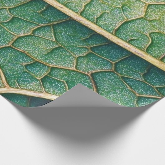 Green Leaf Cadeaupapier (Hoek)