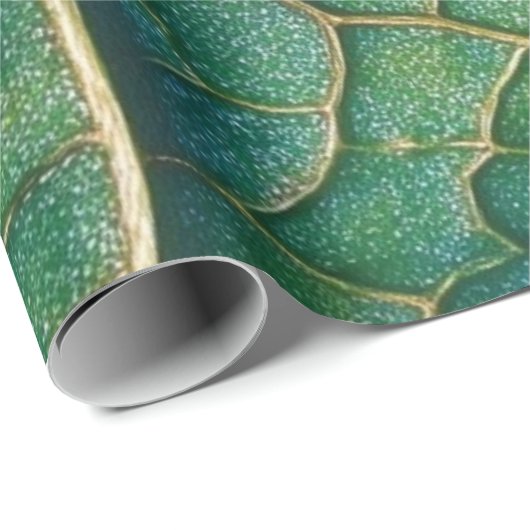 Green Leaf Cadeaupapier (Rol Hoek)