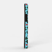 Green Leaf Clover Love Heart Waterverf Case-Mate iPhone Case (Achterkant/rechts)