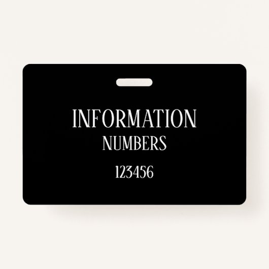 Green Leaf Detail Aangepaste Naam Afbeelding Medew Badge (Achterkant)