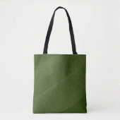 Green Leaf Grid Illustration Canvas tas (Voorkant)
