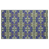 Green Leaf Iris Fabric Stof (Fat Quarter)