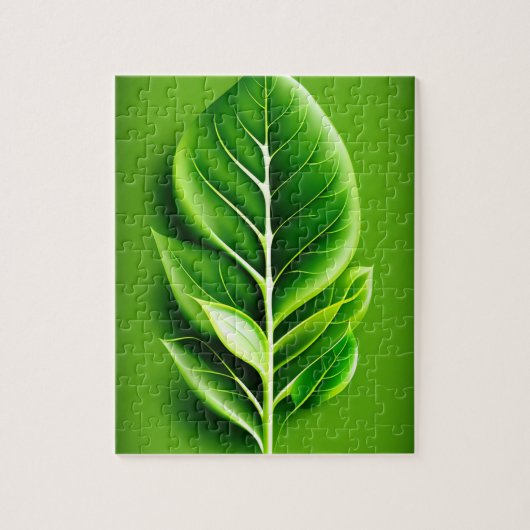Green Leaf Legpuzzel (Verticaal)