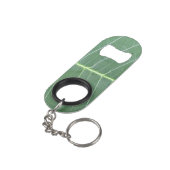Green Leaf Mini Bottle Opener Flessenopener (Achterkant Gekanteld)