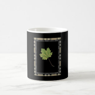 GREEN LEAF MOTIF KOFFIEMOK