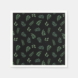 Green Leaf Party servetten – frisse botanische loo