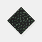 Green Leaf Party servetten – frisse botanische loo (Hoek)