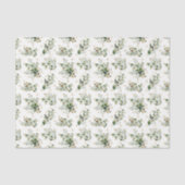 Green Leaf Pattern 23 Tissuepapier (Voorkant)