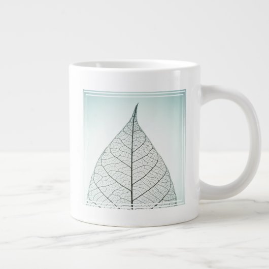 Green Leaf Skeleton Grote Koffiekop (Rechts)