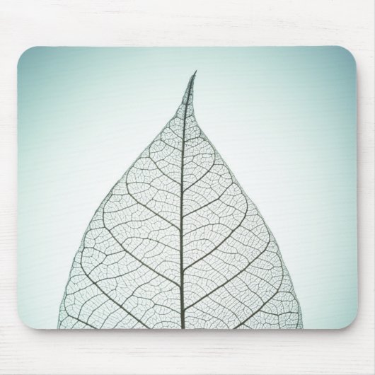 Green Leaf Skeleton Muismat (Voorkant)