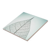 Green Leaf Skeleton Tegeltje (Zijkant)