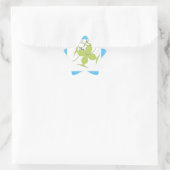 Green Leaf Ster Sticker (Tas)