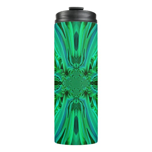 Green Leaf Thermal Tumbler Thermosbeker (Voorkant)
