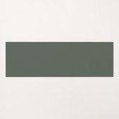 Green Leaf Toile Yoga Mat (Achterkant (horizontaal))