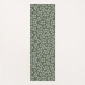Green Leaf Toile Yoga Mat (Voorkant)
