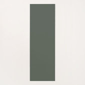 Green Leaf Toile Yoga Mat (Achterkant)