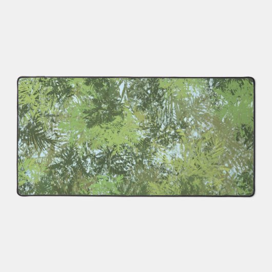 Green Leaf Trees With Blue Sky Peaking Through Art Bureaumat (Voorkant)