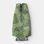 Green Leaf Trees With Blue Sky Peaking Through Art Flesjeskoeler (Achterkant)