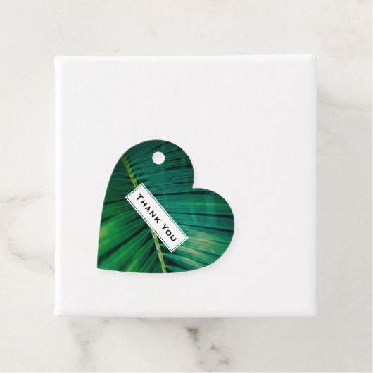 Green Leaf Tropical Forest Natuur Foto bedankt Bedankjes Labels (In situ)