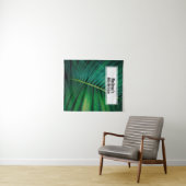 Green Leaf Tropical Forest Natuur Foto Birthday Wandkleed (In Situ (horizontaal))