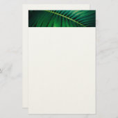Green Leaf Tropical Forest Natuur Foto Briefpapier (Voorkant / Achterkant)