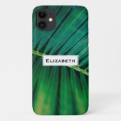 Green Leaf Tropical Forest Natuur Foto Case-Mate iPhone Case (Achterkant)