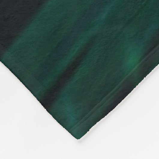 Green Leaf Tropical Forest Natuur Foto Fleece Deken (Hoek)