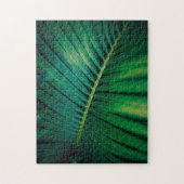 Green Leaf Tropical Forest Natuur Foto Legpuzzel (Verticaal)