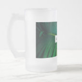 Green Leaf Tropical Forest Natuur Foto Matglas Bierpul (Links)