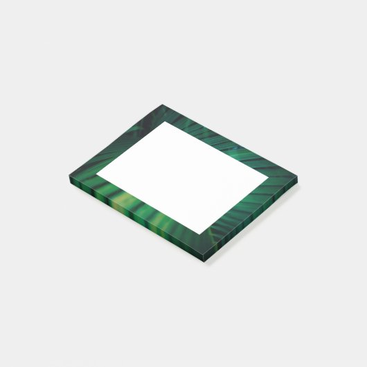 Green Leaf Tropical Forest Natuur Foto Post-it® Notes (Schuin)