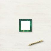 Green Leaf Tropical Forest Natuur Foto Post-it® Notes (Op bureau)