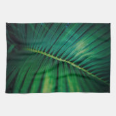 Green Leaf Tropical Forest Natuur Foto Theedoek (Horizontaal)