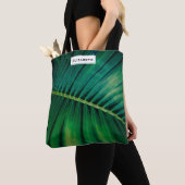 Green Leaf Tropical Forest Natuur Foto Tote Bag (Dichtbij)