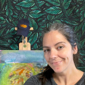 Green Leaf Wandkleed