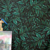 Green Leaf Wandkleed