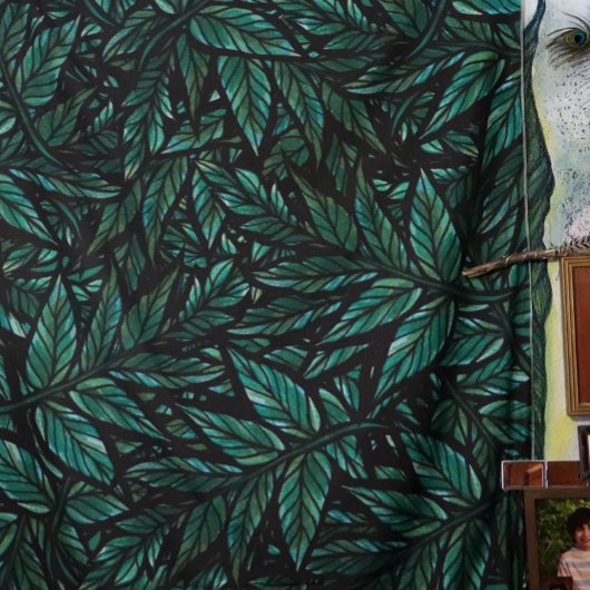 Green Leaf Wandkleed