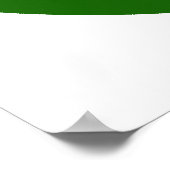 Green Leaf Yin Yang Symbol Poster (Hoek)