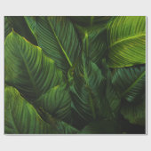 GREEN-LEAFED PLANT CADEAUPAPIER (Vlak)