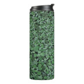 Green leafed plant thermosbeker (Gedraaid links)