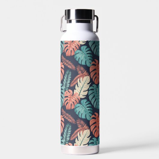 Green Leafs Waterfles (Voorkant)