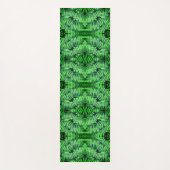 Green Leafy Ferns Abstract Yogamat (Voorkant)