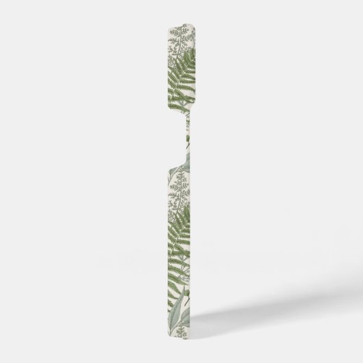 Green Leafy Garden Floral Pattern iPhone Hoesje (Rechterkant)