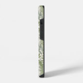 Green Leafy Garden Floral Pattern iPhone Hoesje (Linkerkant)