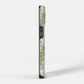 Green Leafy Garden Floral Pattern iPhone Hoesje (Rechterkant)