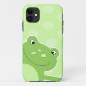 Green Leap Frog iPhone 5 Hoesje (Achterkant)