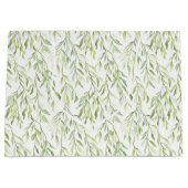 Green Leaves Bridal Shower Groot Cadeauzakje (Voorkant)