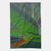 Green Leaves Close-up Theedoek (Verticaal)