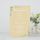 Green Leaves, Elegant Minimalism Programme (Staand voorkant)