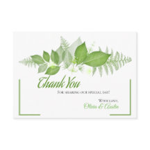 Green Leaves Foliage Botanical Bedankt