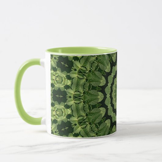 Green Leaves Mandala Mok (Links)